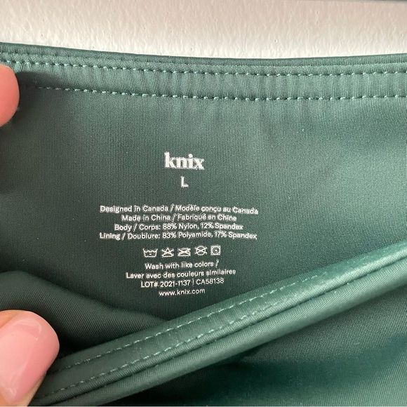 Knix Sport Skort in green - Picture 3 of 13